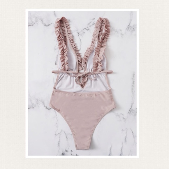 CHARLOTTE Ruffle One Piece Swimsuit - Picture 4 of 5